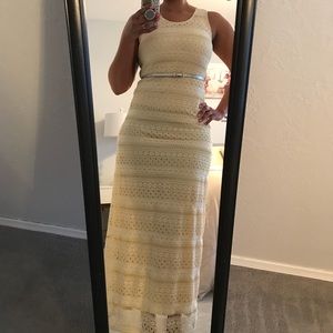 Buttercream Crochet Summer Dress
